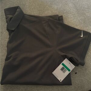 Black Nike button shirt